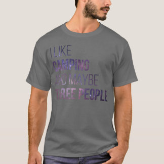 Camping humor familie t-shirt