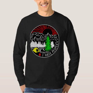 Camping i Hate People Adventure T-shirt