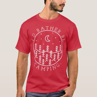 Camping ID Liever kamperen T-shirt