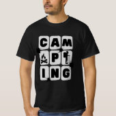 Camping Idee, grappige camping, Camping Crew T-shirt (Voorkant)