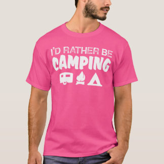 Camping Ik Ging Liever Kamperen vintage T-shirt