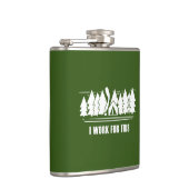 Camping, ik werk voor dit heupfles (Rechts)