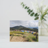 Camping in Chiang Mai Thailand Briefkaart (Staand voorkant)