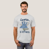 Camping Intents is een grappige woordspeling T-shirt (Voorkant volledig)