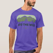 Camping Into the Wild T-shirt (Voorkant)