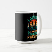 Camping is Geweldig Bier Maakt het Geweldig Koffiemok (Voorkant rechts)