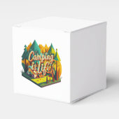 Camping is het leven bedankdoosjes (Voorkant Zijde)