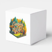 Camping is het leven bedankdoosjes (Achterkant)