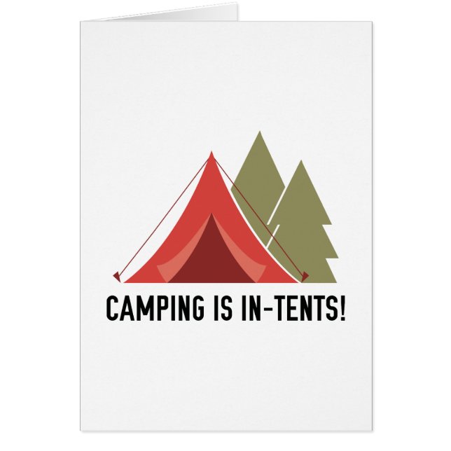 Camping is in tenten! (Voorkant)