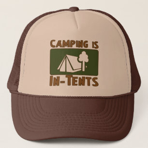 Camping is in tenten trucker pet
