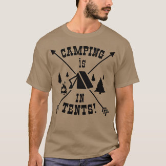 Camping is Inents vintage T-shirt