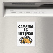 Camping is Intens Keukenmagneet Magneet (Insitu (Vaatwasser))
