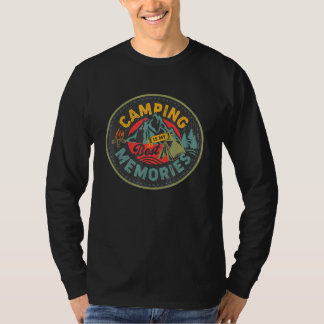 Camping Is Mijn Beste Herinneringen Buiten Reizen T-shirt
