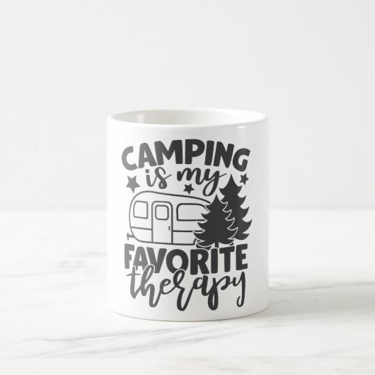 Camping is mijn favoriete Gezegde van de grappige  Koffiemok (Center)