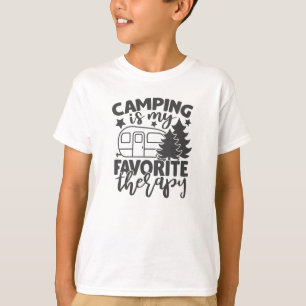 Camping is mijn favoriete Gezegde van de grappige T-shirt
