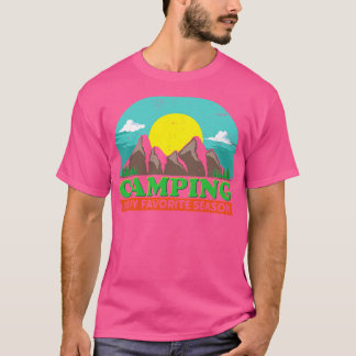 Camping is mijn favoriete Seizoen T-shirt