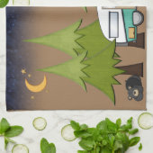 Camping is mijn Happy Place Persoonlijke handdoek (Gevouwen)