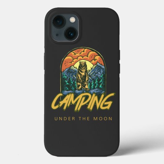Camping is mijn liefdestaal Case-Mate iPhone case (Achterkant)