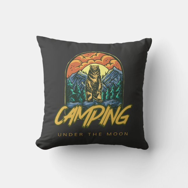Camping is mijn liefdestaal kussen (Voorkant)