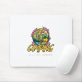 Camping is mijn liefdestaal muismat (Met muis)