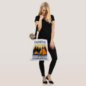 Camping is mijn pensioenplan Funny camping Gift Tote Bag (Op model)