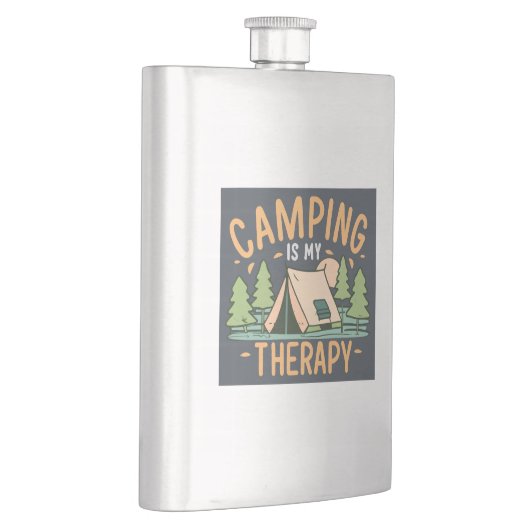 Camping is mijn therapie flacon (Rechts)