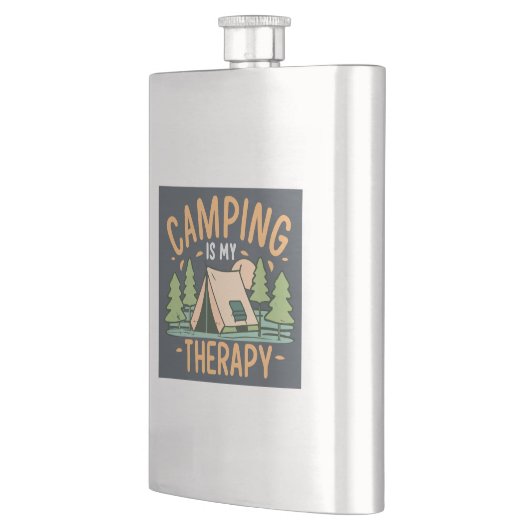 Camping is mijn therapie flacon (Links)