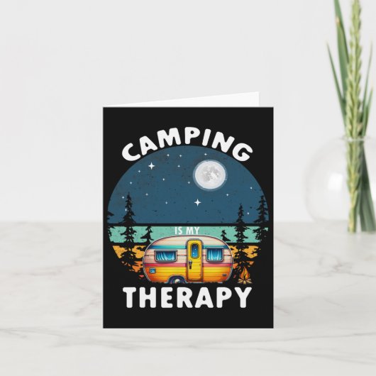 Camping Is My Therapy  Kaart (Voorkant)