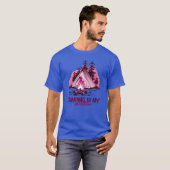 Camping Is My Valentineshirt meisje T-shirt (Voorkant volledig)