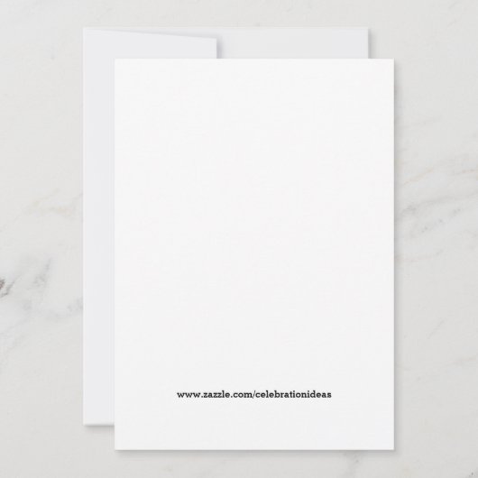 Camping jarig meisje kaart (Achterkant)