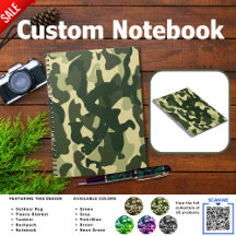 Camping Journaal | ADD INITIAL Camouflage Kids Tie