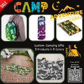 Camping Journaal | ADD INITIAL Camouflage Kinderen Notitieboek