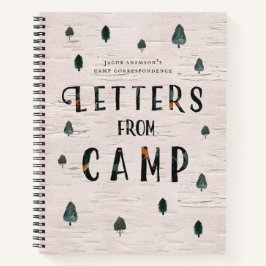 Camping Journaal | Brieven Van Kamp Journaal Notitieboek