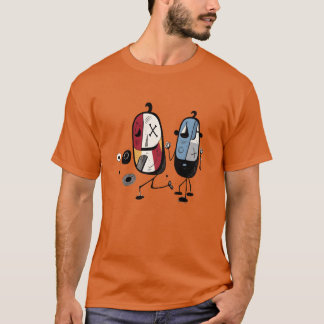 Camping Joy familie T-shirt