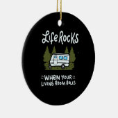 Camping Keramisch Ornament (Rechts)