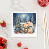 Camping Kerst thema voor camper Servet (Insitu)