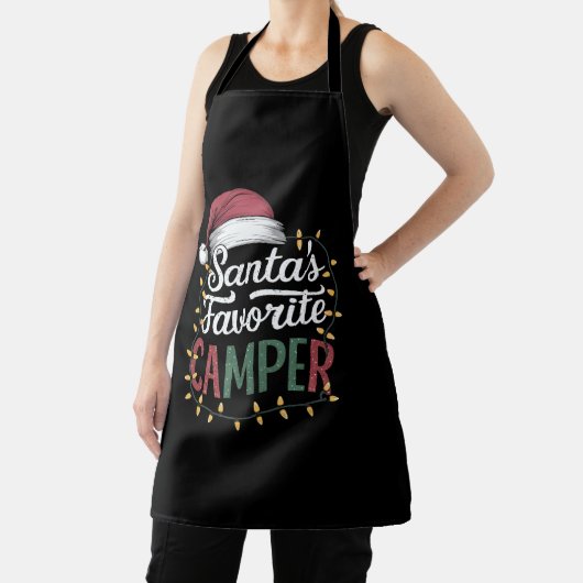 Camping Kerstman's favoriete Camper Gift Schort (Insitu)