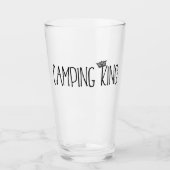"Camping King" Glas (Voorkant)