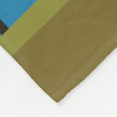 Camping laat me levendig kamperen fleece deken (Hoek)