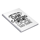Camping Lady Notitieboek (Rechterzijde)