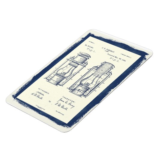  Camping Lamp Patent Magneet (Linkerzijde)