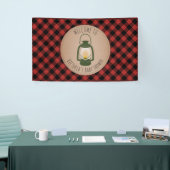 Camping Lantaarn Pset Baby shower Welkom Spandoek (Beurs)