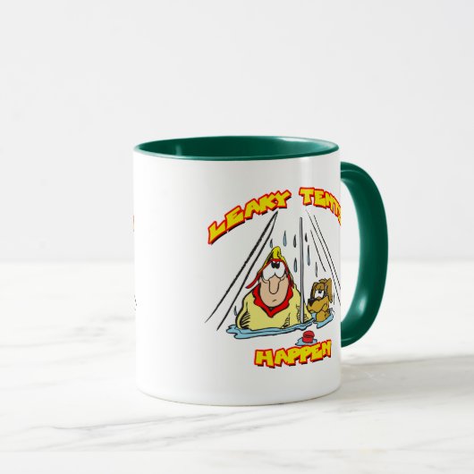 Camping-LeakyTents Mok (Voorkant rechts)