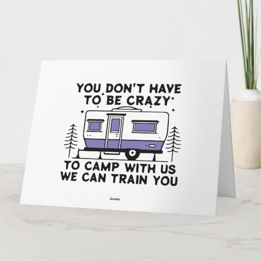 Camping Legend sinds Forever Kaart (Achterkant)