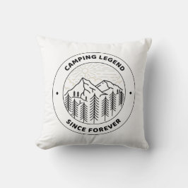 Camping Legend sinds Forever Kussen