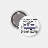 Camping Legend sinds Forever Magneet (Voorkant / Achterkant)