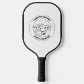 Camping Legend sinds Forever  Pickleball Paddle (Achterkant)
