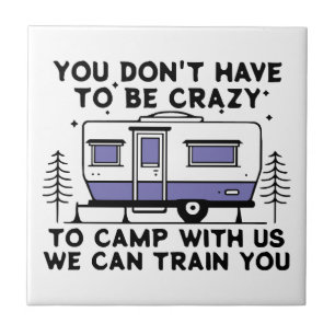 Camping Legend sinds Forever Tegeltje