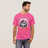 Camping Lets Go cadeau T-shirt (Voorkant volledig)