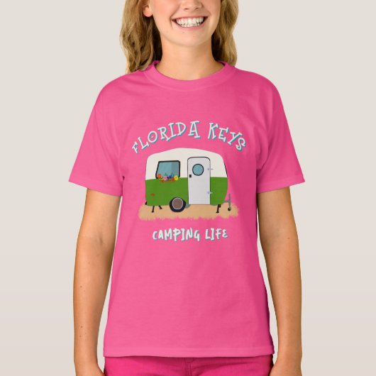 Camping Leven Florida Keys RV  T-shirt (Voorkant)